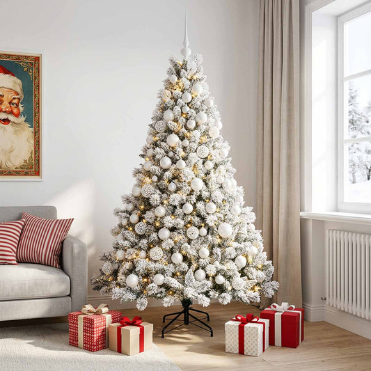 Artificial Christmas Tree with Bauble 240 cm 300 LEDs