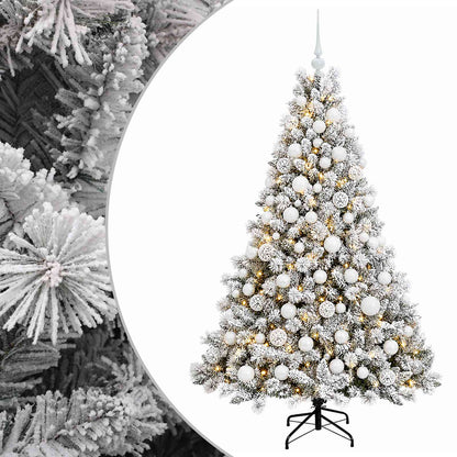Artificial Christmas Tree with Bauble 240 cm 300 LEDs