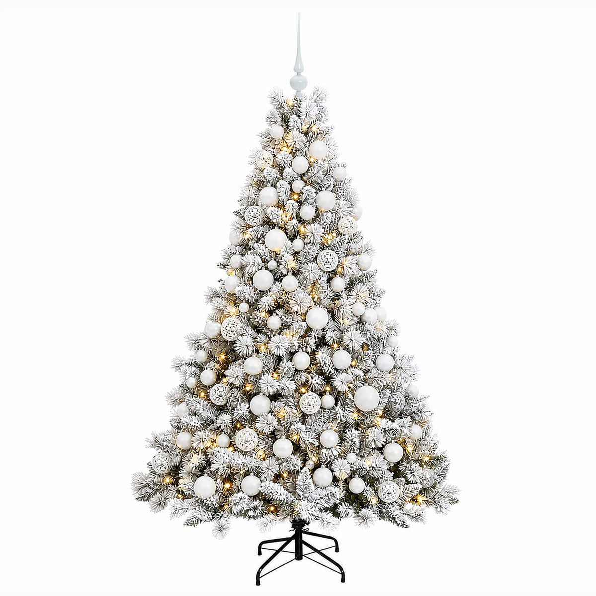 Artificial Christmas Tree with Bauble 240 cm 300 LEDs