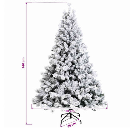 Artificial Christmas Tree with Bauble 240 cm 300 LEDs