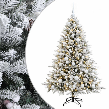 Artificial Christmas Tree with Bauble 180 cm 300 LEDs