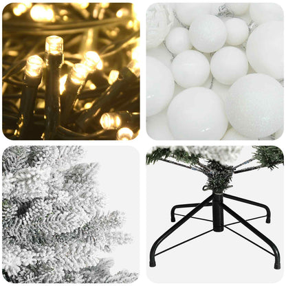 Artificial Christmas Tree with Bauble 180 cm 300 LEDs