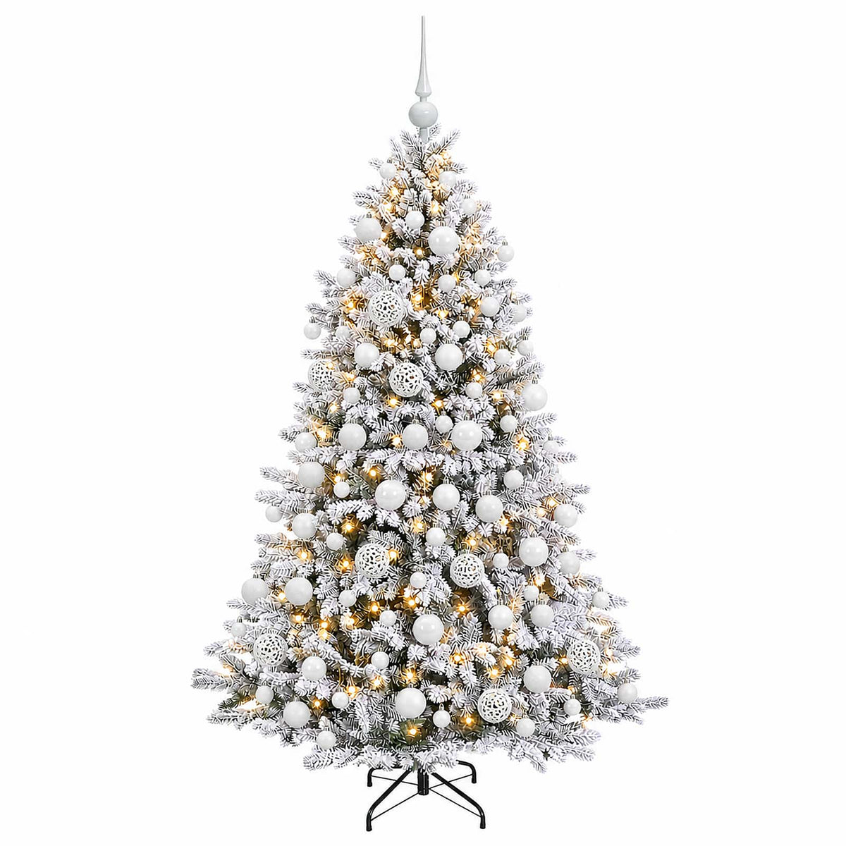 Artificial Christmas Tree with Bauble 180 cm 300 LEDs