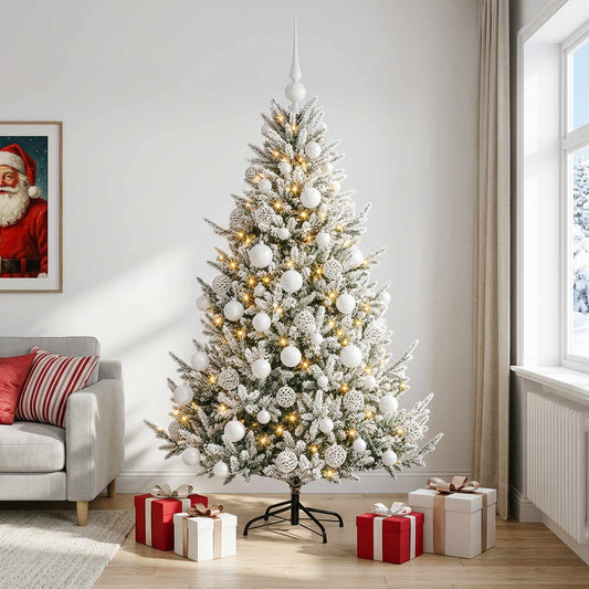 Artificial Christmas Tree with Bauble 180 cm 300 LEDs