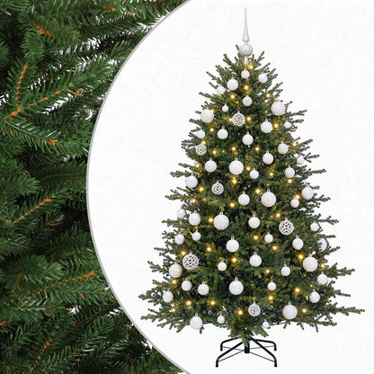 Artificial Christmas Tree with Bauble 210 cm 300 LEDs