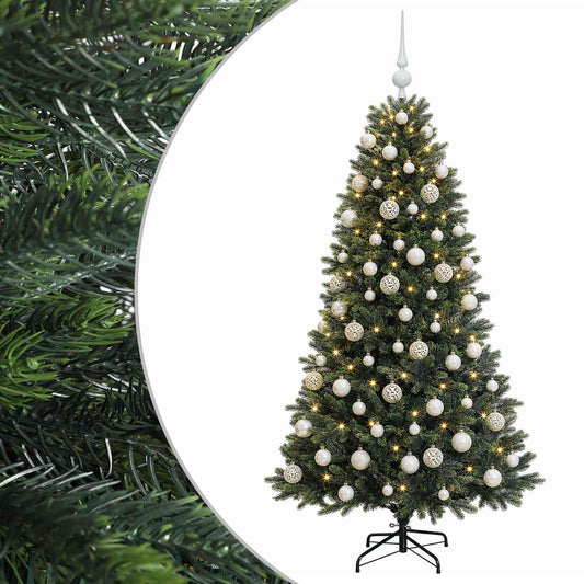 Artificial Christmas Tree with Bauble 210 cm 300 LEDs