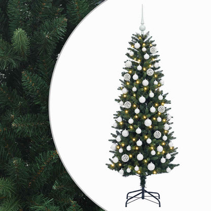 Artificial Christmas Tree with Bauble 180 cm 300 LEDs