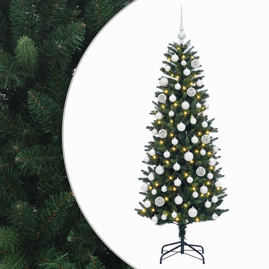 Artificial Christmas Tree with Bauble 180 cm 300 LEDs
