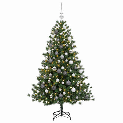 Artificial Christmas Tree with Bauble 180 cm 300 LEDs