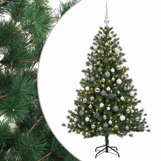 Artificial Christmas Tree with Bauble 240 cm 300 LEDs