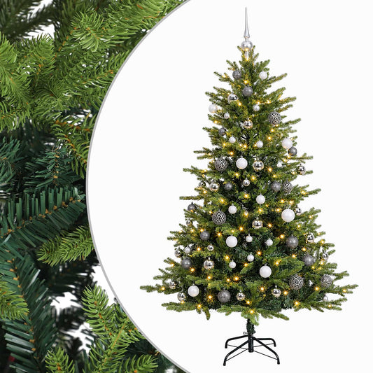 Artificial Christmas Tree with Bauble 210 cm 300 LEDs