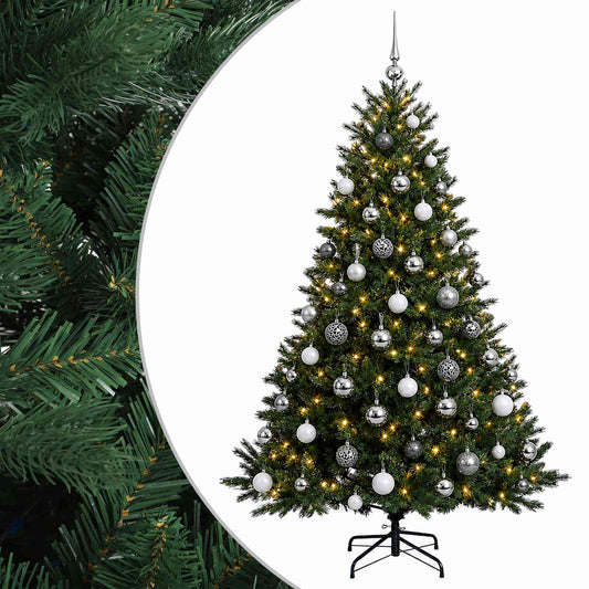 Artificial Christmas Tree with Bauble 210 cm 300 LEDs