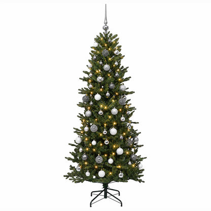 Artificial Christmas Tree with Bauble 210 cm 300 LEDs