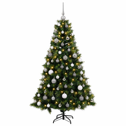 Artificial Christmas Tree with Bauble 180 cm 300 LEDs