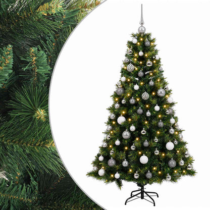 Artificial Christmas Tree with Bauble 210 cm 300 LEDs