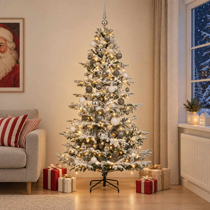 Artificial Christmas Tree with Bauble 180 cm 300 LEDs