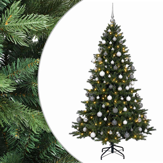 Artificial Christmas Tree with Bauble 180 cm 300 LEDs