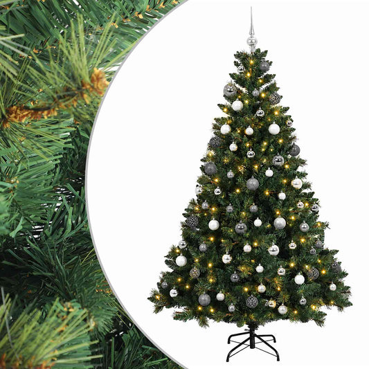 Artificial Christmas Tree with Bauble 180 cm 300 LEDs