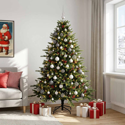 Artificial Christmas Tree with Bauble 180 cm 300 LEDs