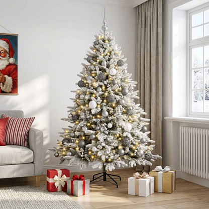 Artificial Christmas Tree with Bauble 210 cm 300 LEDs