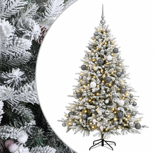 Artificial Christmas Tree with Bauble 180 cm 300 LEDs