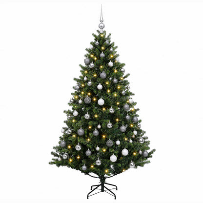 Artificial Christmas Tree with Bauble 240 cm 300 LEDs