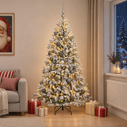 Artificial Christmas Tree with Bauble 180 cm 300 LEDs