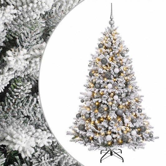 Artificial Christmas Tree with Bauble 240 cm 300 LEDs