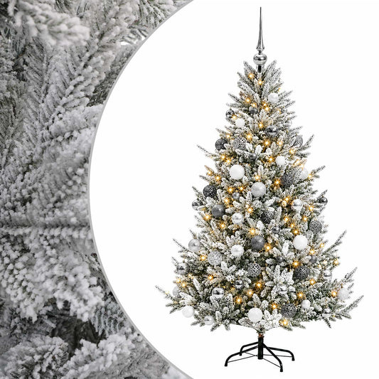 Artificial Christmas Tree with Bauble 240 cm 300 LEDs