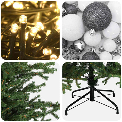 Artificial Christmas Tree with Bauble 180 cm 300 LEDs