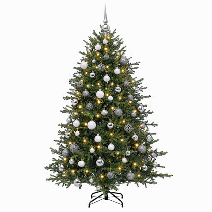 Artificial Christmas Tree with Bauble 210 cm 300 LEDs