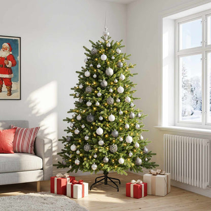 Artificial Christmas Tree with Bauble 180 cm 300 LEDs