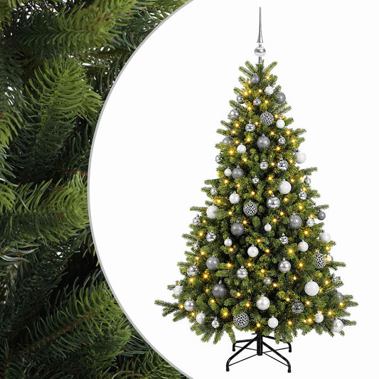 Artificial Christmas Tree with Bauble 210 cm 300 LEDs