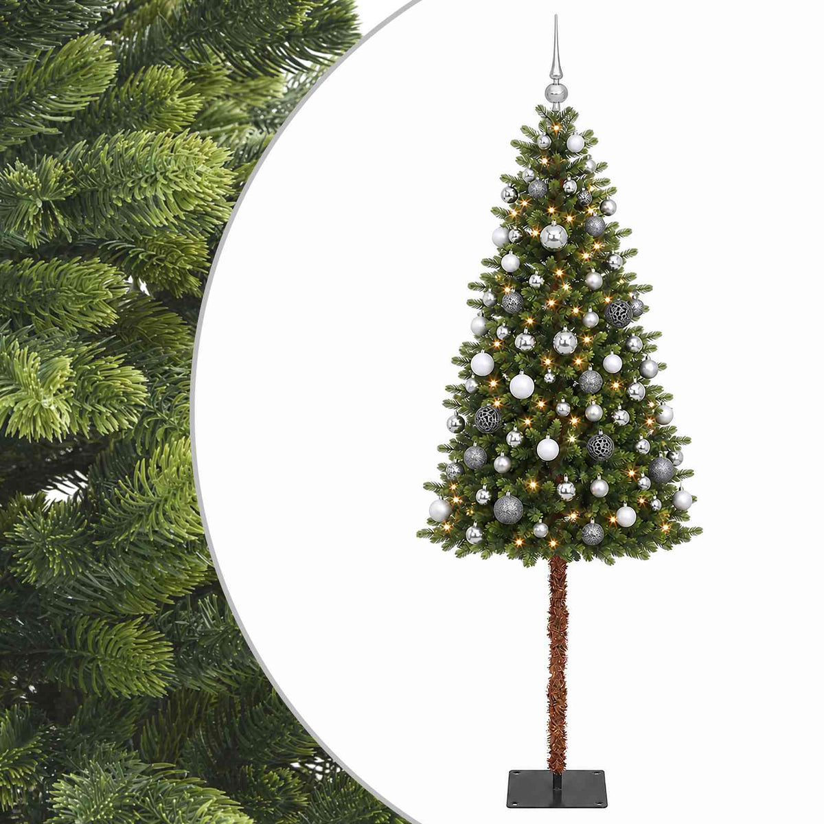 Artificial Christmas Tree with Bauble 180 cm 300 LEDs