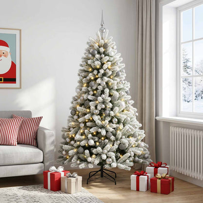Artificial Christmas Tree with Bauble 240 cm 300 LEDs