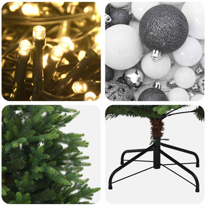 Artificial Christmas Tree with Bauble 210 cm 300 LEDs