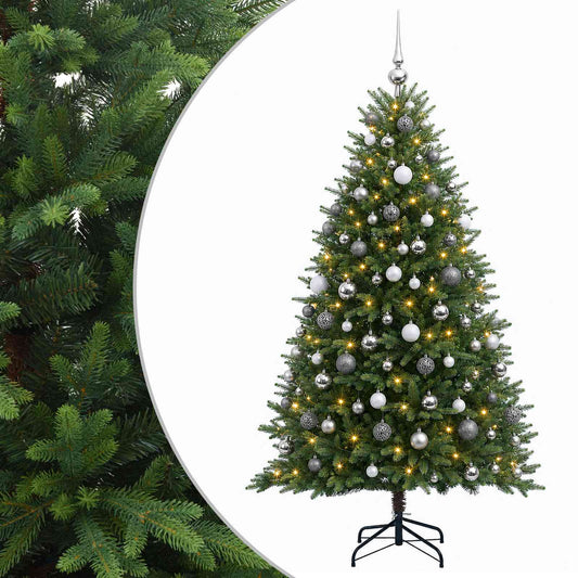 Artificial Christmas Tree with Bauble 240 cm 300 LEDs