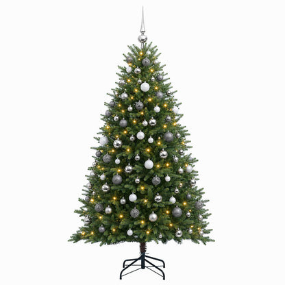 Artificial Christmas Tree with Bauble 240 cm 300 LEDs