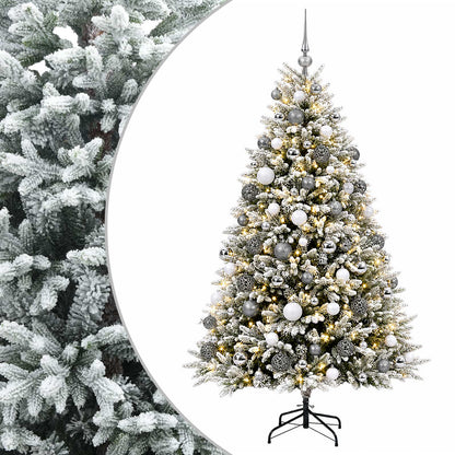 Artificial Christmas Tree with Bauble 180 cm 300 LEDs