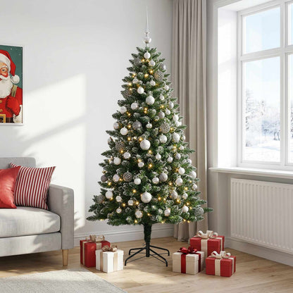 Artificial Christmas Tree with Bauble 180 cm 300 LEDs