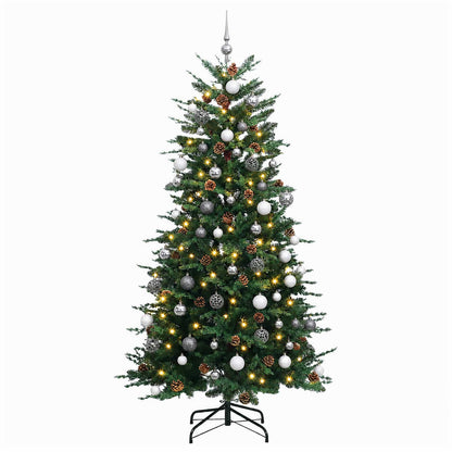 Artificial Christmas Tree with Bauble 210 cm 300 LEDs
