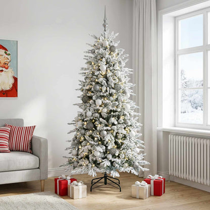 Artificial Christmas Tree with Bauble 210 cm 300 LEDs