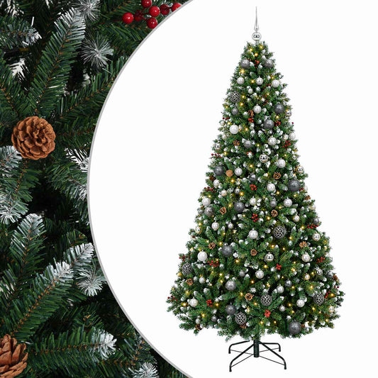 Artificial Christmas Tree with Bauble 240 cm 300 LEDs