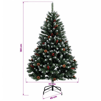 Artificial Christmas Tree with Bauble 180 cm 300 LEDs