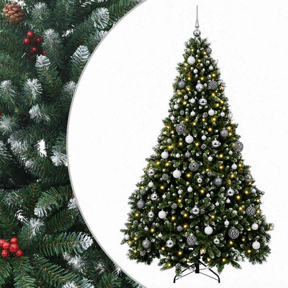 Artificial Christmas Tree with Bauble 210 cm 300 LEDs