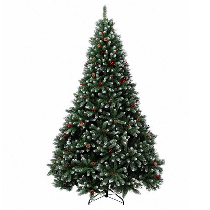 Artificial Christmas Tree with Bauble 210 cm 300 LEDs
