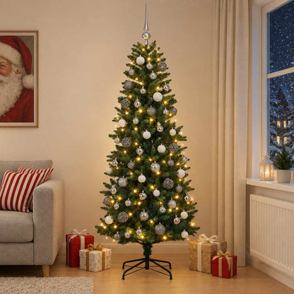 Artificial Christmas Tree with Bauble 180 cm 300 LEDs