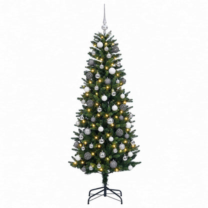 Artificial Christmas Tree with Bauble 180 cm 300 LEDs