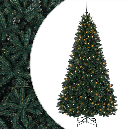 Artificial Christmas Tree Dark Green with Bauble 270 cm