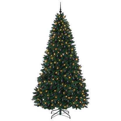 Artificial Christmas Tree Dark Green with Bauble 300 cm